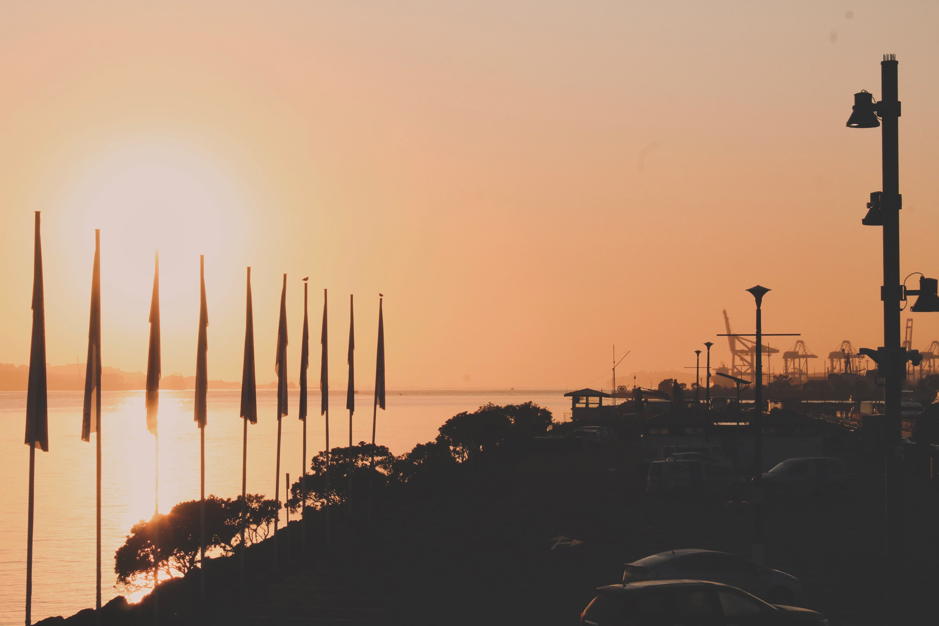 Sunrise at the Yacht Club