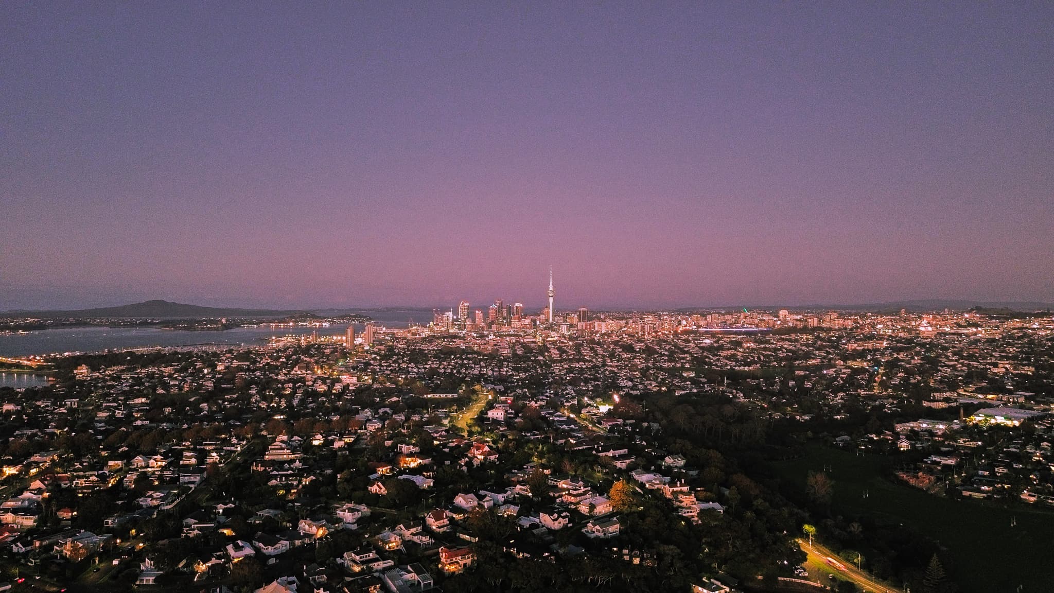 Auckland on a Beautiful Evening
